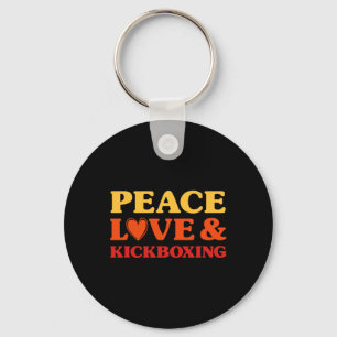 Kickboxen Ich Liebe Kickboxen Für Männer Und Fraue Schlüsselanhänger