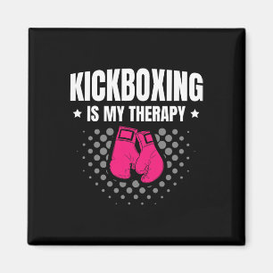 Kickboxen ist meine Therapie Kampfsport für einen  Magnet