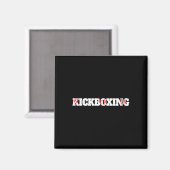 Kickboxen Kampf Käfig Kampf Training Magnet (Vorderseite/Rückseite)