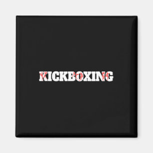 Kickboxen Kampf Käfig Kampf Training Magnet