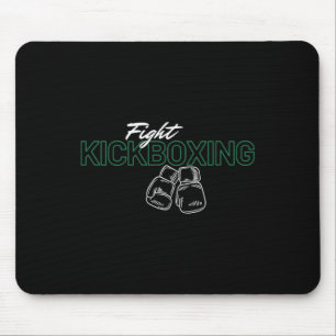 Kickboxen kämpfen mousepad