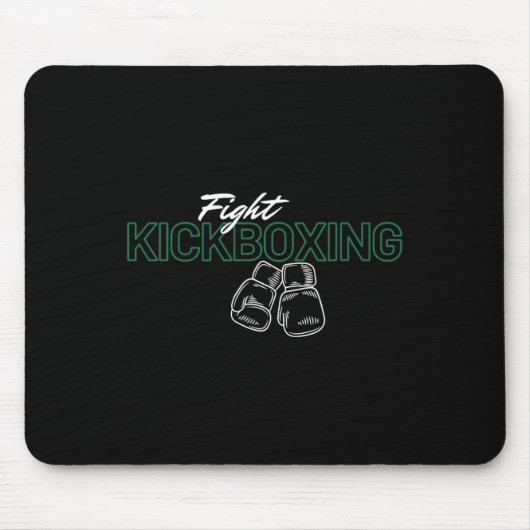 Kickboxen kämpfen mousepad (Vorne)