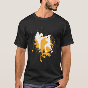Kickboxen Kampfsport Boxen Mma Sparring Kämpfer T-Shirt