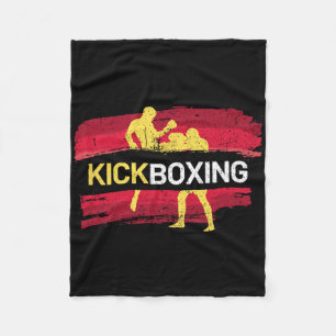 Kickboxen Kampfsport Fleecedecke