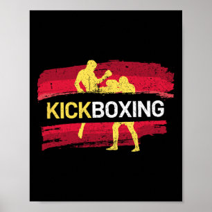 Kickboxen Kampfsport  Poster