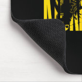 Kickboxen Kampftechnik Mousepad (Ecke)