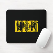Kickboxen Kampftechnik Mousepad (Mit Mouse)
