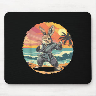 Kickboxen Kaninchen Karate Taekwondo Jiu-Jitsu MMA Mousepad