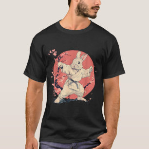 Kickboxen Kaninchen Karate Taekwondo Jiu-Jitsu MMA T-Shirt