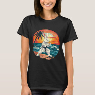 Kickboxen Kaninchen Karate Taekwondo Jiu-Jitsu MMA T-Shirt