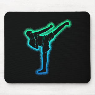 Kickboxen Karate Kickboxer Taekwondo Kinder Männer Mousepad