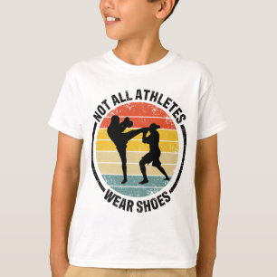 Kickboxen Kick Boxen Nicht alle Athleten tragen Sc T-Shirt