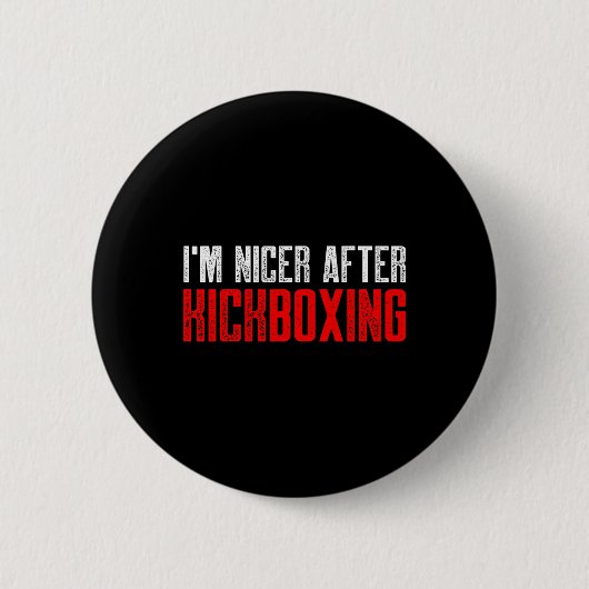 Kickboxen Kick Boxing Workout _5  Button (Vorderseite)
