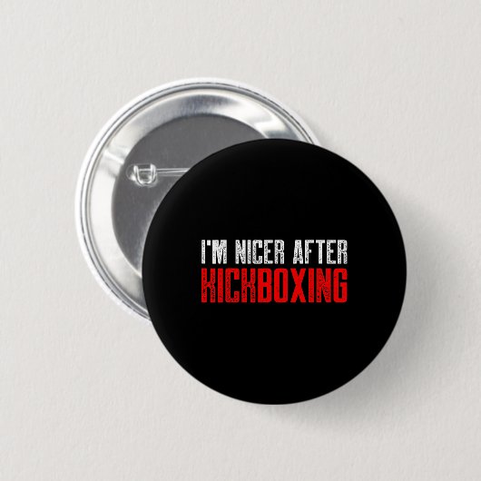 Kickboxen Kick Boxing Workout _5 Button (Vorne & Hinten)