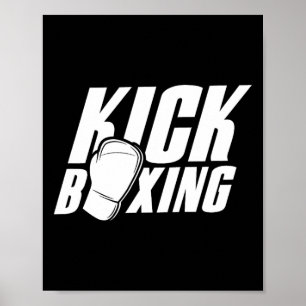 Kickboxen Kickboxer Kickbox Kick Boxen Martial A Poster