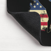 Kickboxen - Kickboxer Mixed Martial Arts Trainer Mousepad (Ecke)