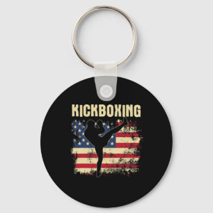 Kickboxen - Kickboxer Mixed Martial Arts Trainer Schlüsselanhänger
