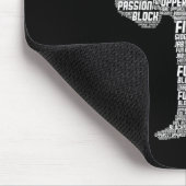 Kickboxen Kickboxer Taekwondo Karate Kinder Junge Mousepad (Ecke)