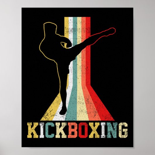 Kickboxen Kickboxer Vintage _1 Poster (Vorne)
