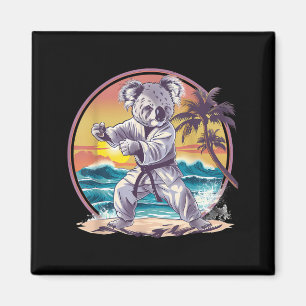Kickboxen Koala Martial Arts Karate Jiu-Jitsu MMA Magnet