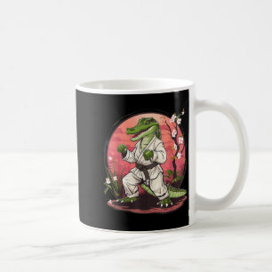 Kickboxen Krokodil Taekwondo Karate MMA Lustig Kaffeetasse
