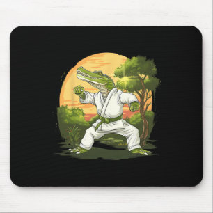Kickboxen Krokodil Taekwondo Karate Mma Lustig Ma Mousepad
