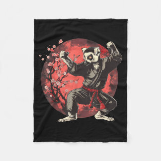 Kickboxen Lemur Kampfsport Karate Jiu-Jitsu MMA Fleecedecke