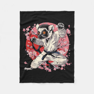Kickboxen Lemur Kampfsport Karate Jiu-Jitsu MMA Fleecedecke