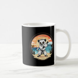 Kickboxen Lemur Kampfsport Karate Jiu-Jitsu MMA Kaffeetasse
