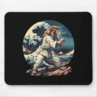 Kickboxen Löwe Wellen Taekwondo Jiu-Jitsu Mma Löwe Mousepad