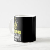 Kickboxen Lustiger Spruch Comt Kämpfer Kickboxer G Kaffeetasse (Vorderseite Links)