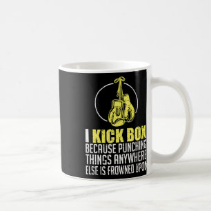 Kickboxen Lustiger Spruch Comt Kämpfer Kickboxer G Kaffeetasse