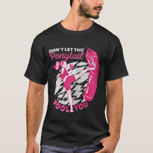 Kickboxen Mädchen Muay Thai Lass Dich Nicht Von De T-Shirt