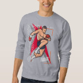 Kickboxen | Männer Sweatshirt (Vorderseite)