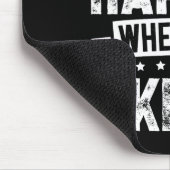 Kickboxen-Meme-Zitat  Mousepad (Ecke)
