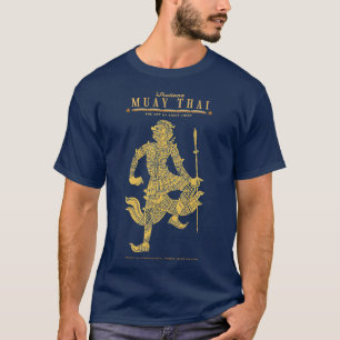 Kickboxen Muay Thai Boran Die Kunst der acht Glied T-Shirt
