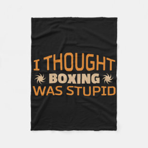 Kickboxen Muay Thai Boxen _1 Fleecedecke