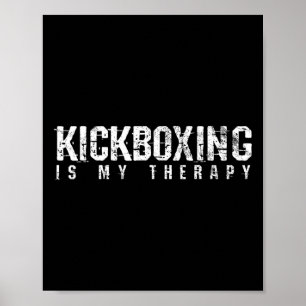 Kickboxen Muay Thai Boxen Kampfsport Poster