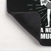 Kickboxen-Mutter-Kunst für Mutter Frauen Kickboxer Mousepad (Ecke)