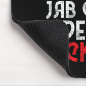 Kickboxen Schläge - Kickboxer Kampfsporttrainer Mousepad (Ecke)