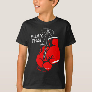 Kickboxen Thai Boxing Muay Thai Handschuhe T-Shirt