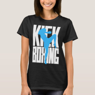 Kickboxen trainierendes Mädchen T-Shirt