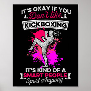 Kickboxen wie Kick-Boxen-Training  Poster