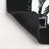 Kickboxen Zeichnen Selbstverteidigung Mousepad (Ecke)