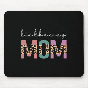 Kickboxende Mutter Lustige Boxen Kickboxer-Mutter- Mousepad