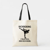 Kickboxer Boxer Kickboxen Tragetasche (Rückseite)
