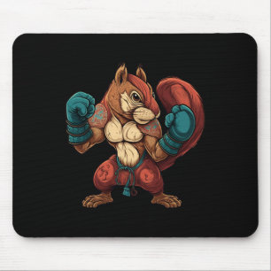 Kickboxer Eichhörnchen Boxen Boxhandschuhe Mma Kic Mousepad