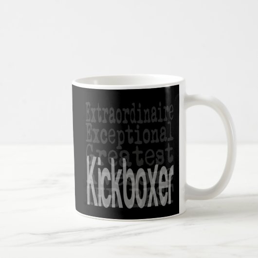 Kickboxer Extraordinaire Kaffeetasse (Rechts)