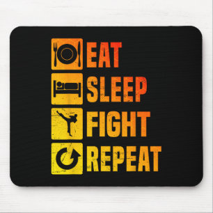 Kickboxer Herren Kickbox Kickboxen Boxen  Mousepad