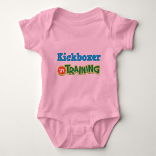 Kickboxer im Training (Zukunft) Baby Strampler